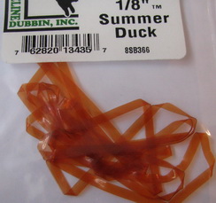 scud back 1/8 summer duck Hareline 